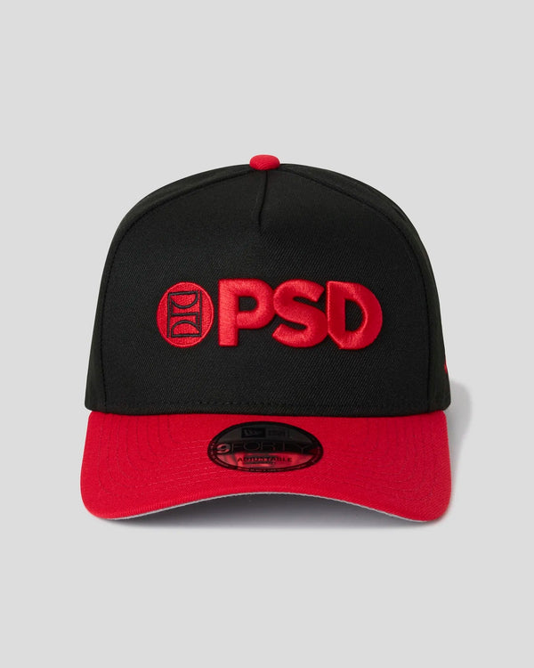 Psd New Era X PSD Logo Hat Black/Red