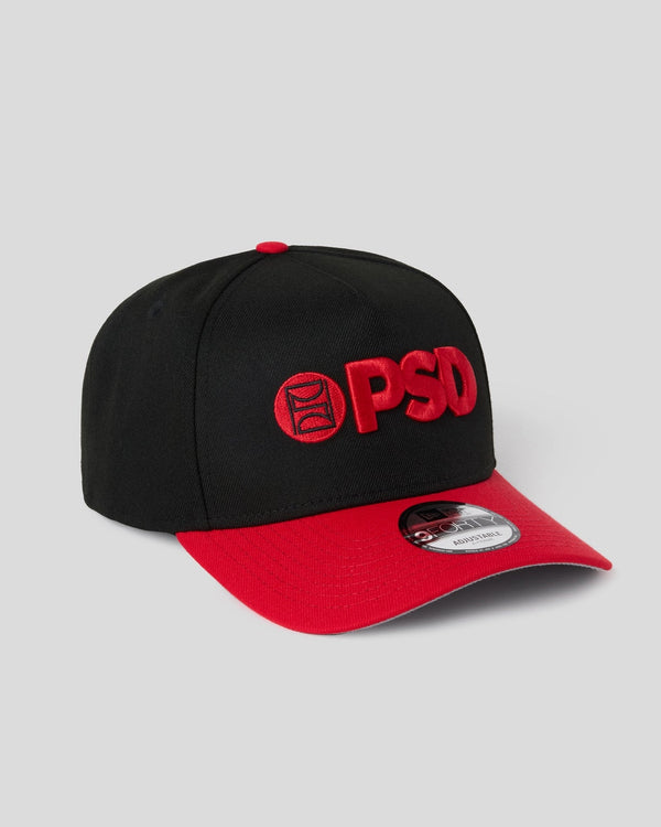 Psd New Era X PSD Logo Hat Black/Red