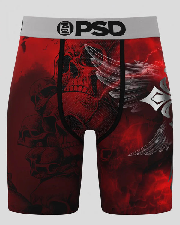 Psd Silver Wing Red