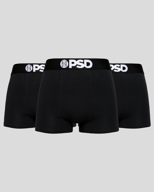 psd Solids 3 Pack - Black