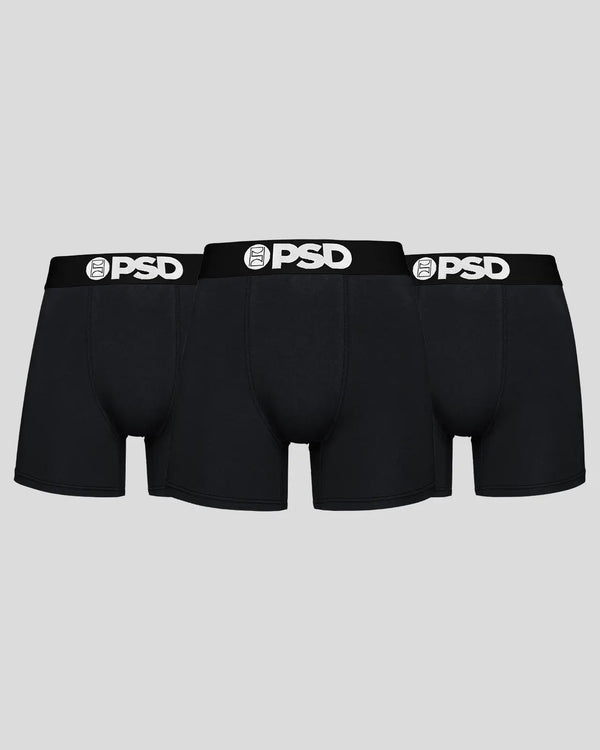 psd Solids 3 Pack - Black