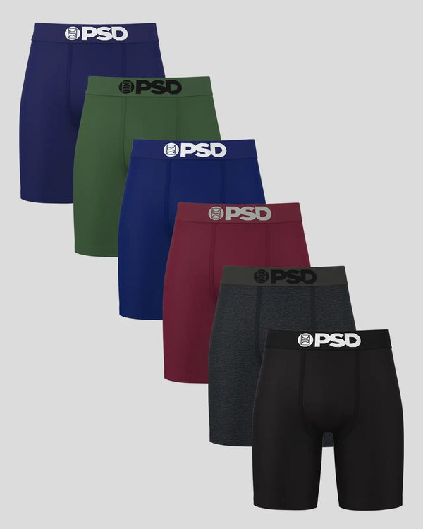 psd Solids 6 Pack - Dark Tones
