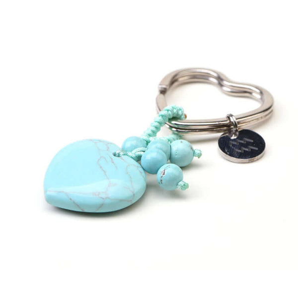 Psychic Sisters Aquarius Birthstone Keyring (January 20 – February 18)