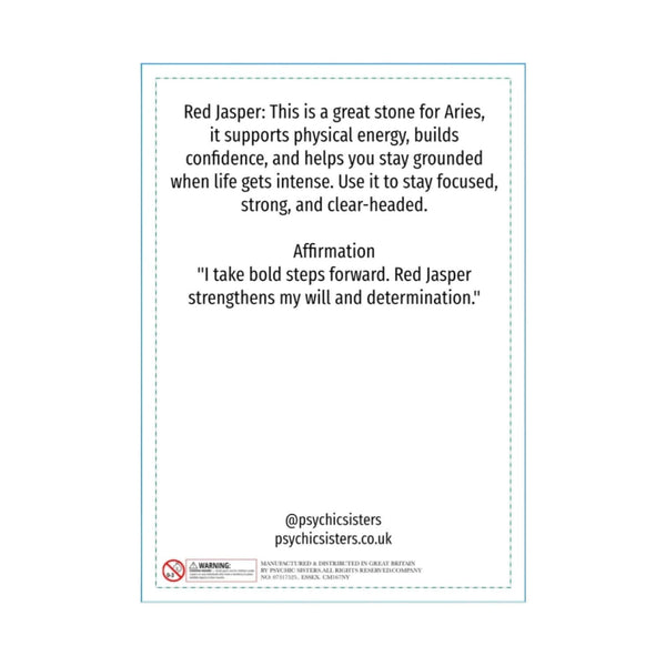 Psychic Sisters Aries Birthstone Bracelet (March 21 – April 19)