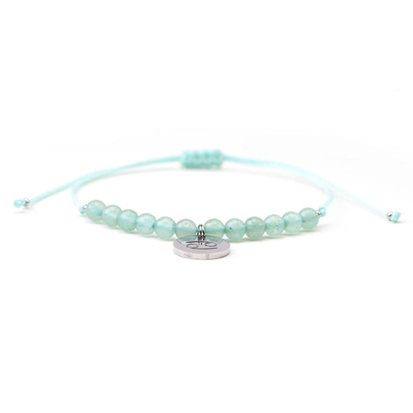 Psychic Sisters Cancer Birthstone Bracelet (June 21 - July 22)