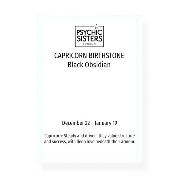 Psychic Sisters Capricorn Birthstone Bracelet (December 22 – January 19)