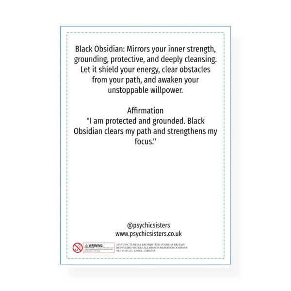 Psychic Sisters Capricorn Birthstone Keyring (December 22 – January 19)