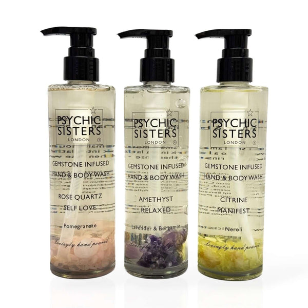 Psychic Sisters Gemstone Infused Hand And Body Wash