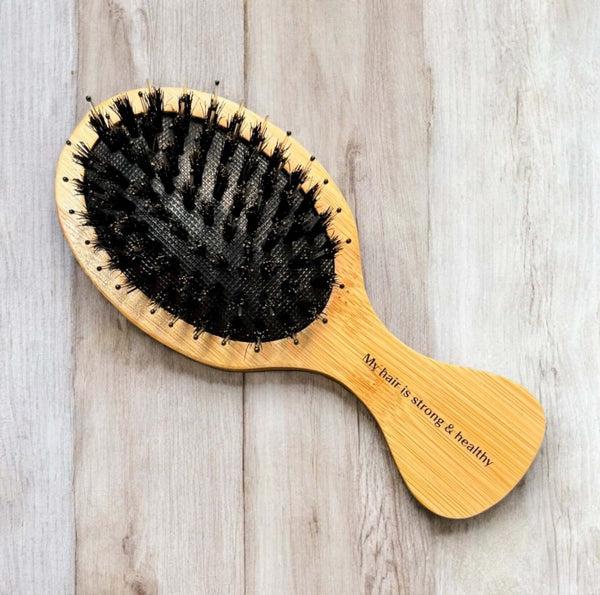 Psychic Sisters Hand-bag Vegan Boar - Like Bristle Hair Brush