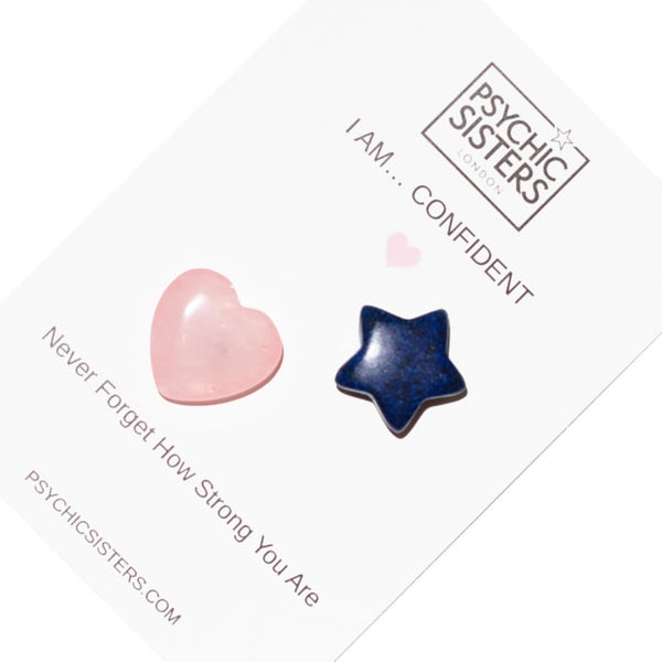 Psychic Sisters I Am Confident Hand-Chosen Crystal Card