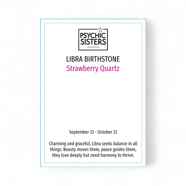 Psychic Sisters Libra Birthstone Bracelet (September 23 - October 22)