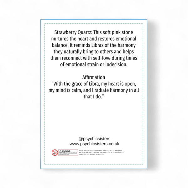 Psychic Sisters Libra Birthstone Bracelet (September 23 - October 22)