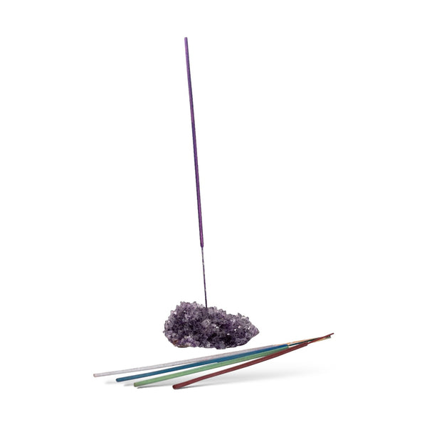 Psychic Sisters Amethyst Incense Holder Set