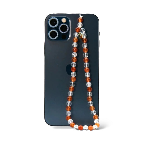 psychic sisters CARNELIAN & QUARTZ CHARM