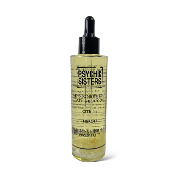 psychic sisters Citrine Bath & Body Oil
