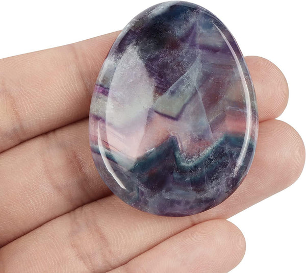 Psychic Sisters Fluorite Worry Stone
