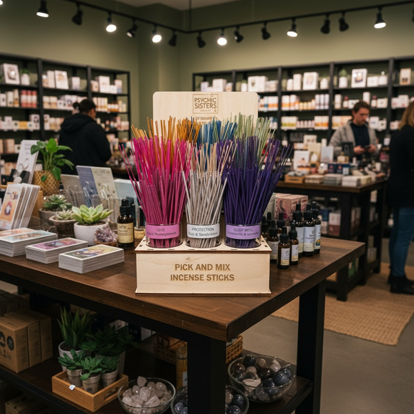 Psychic Sisters Psychic Sisters Handmade Incense Stick Pick & Mix Display Set