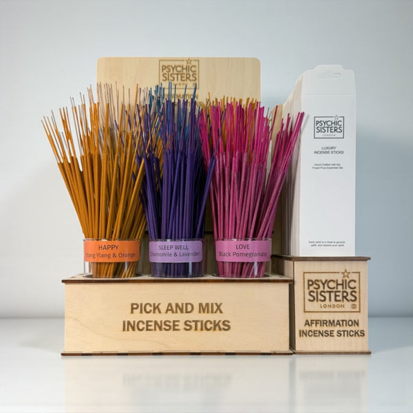 Psychic Sisters Psychic Sisters Handmade Incense Stick Pick & Mix Display Set