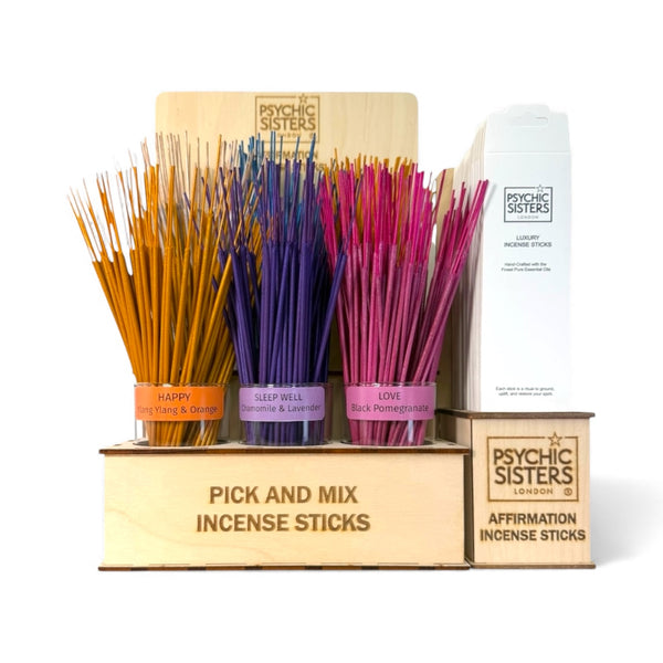 psychic sisters Psychic Sisters Handmade Incense Stick Pick & Mix Display Set