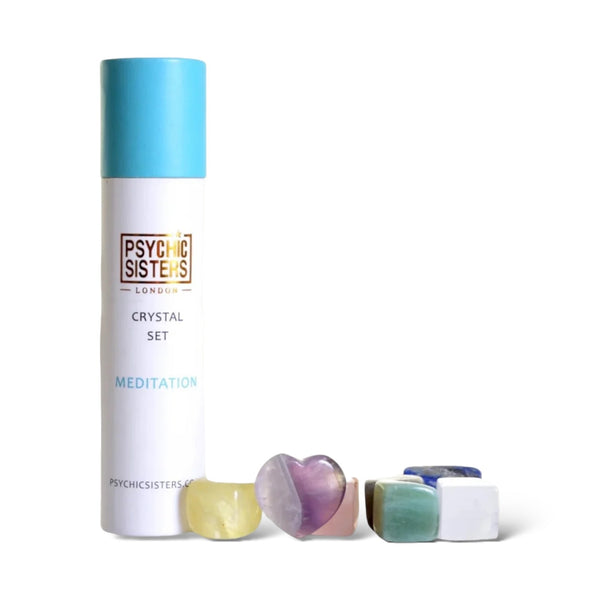 psychic sisters Meditation Crystal Set