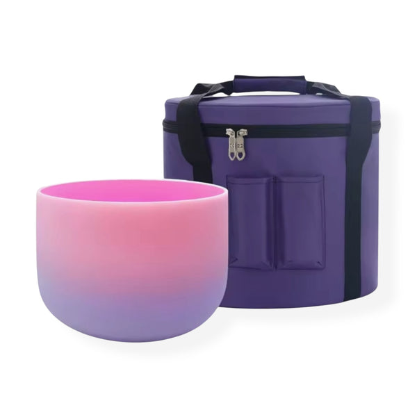 psychic sisters Purple & Rose 7” Crystal Singing Bowl