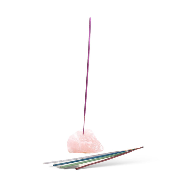 Psychic Sisters Rose Quartz Incense Holder Set