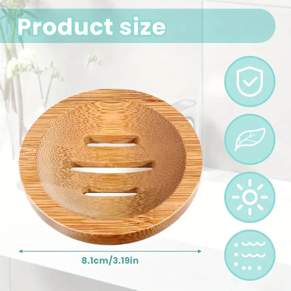 Psychic Sisters Round Bamboo Bar Drainer Dishes