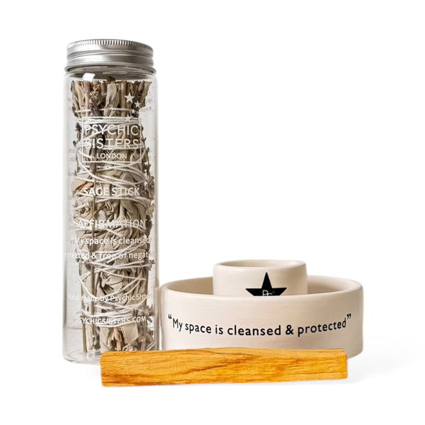 Psychic Sisters Sage And Palo Santo Ritual Set