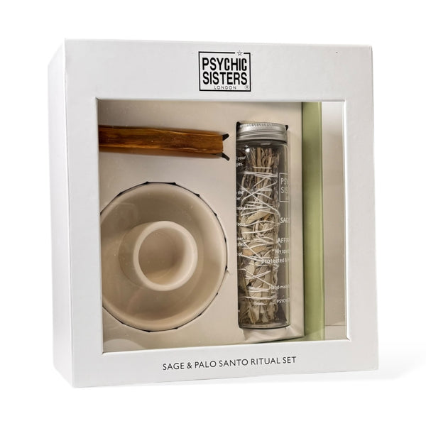 psychic sisters Sage And Palo Santo Ritual Set
