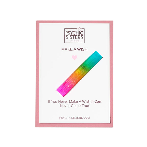 psychic sisters Wish Crystal Card