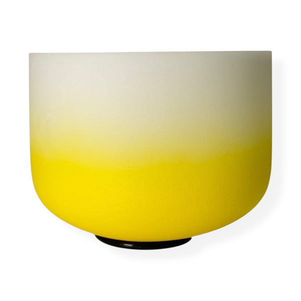 psychic sisters Yellow 10” Crystal Singing Bowl