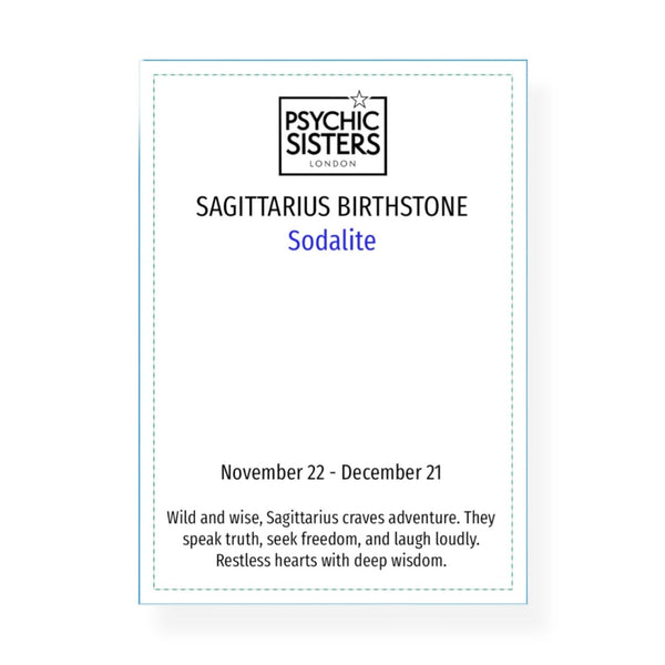Psychic Sisters Sagittarius Birthstone Bracelet (November 22 - December 21)