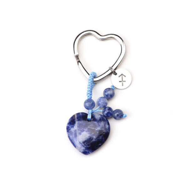 psychic sisters Sagittarius Birthstone Keyring (November 22 - December 21)