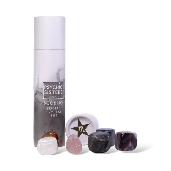 psychic sisters Scorpio Crystal Set (October 23 - November 21)