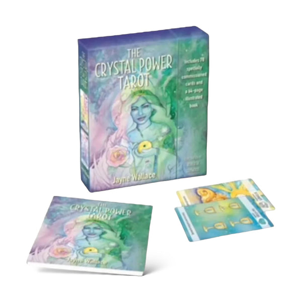 psychic sisters The Crystal Power Tarot By Jayne Wallace