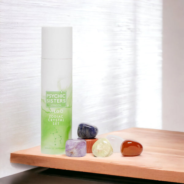 Psychic Sisters Virgo Crystal Set (August 23 - September 22)