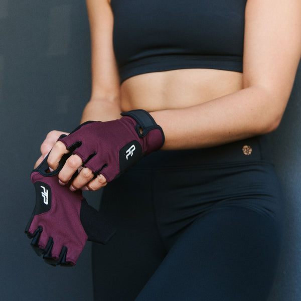 Ptp LIGHTWEIGHT TRAINING GLOVES CHERRY COLA XS/S