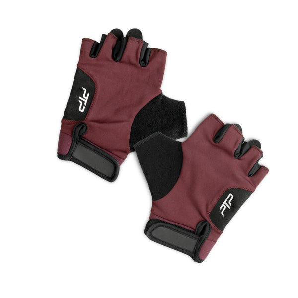 ptp LIGHTWEIGHT TRAINING GLOVES CHERRY COLA XS/S