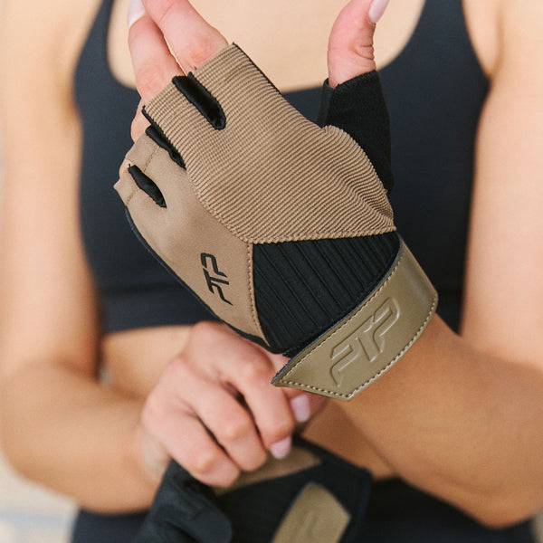 Ptp LOW-IMPACT FITNESS GLOVES LUXE BRONZE XS/S