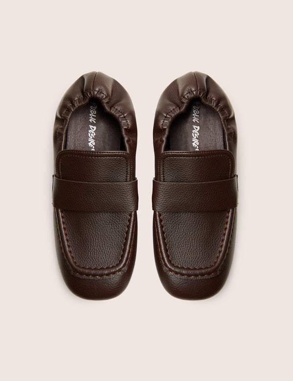 Public Desire Kelsy Brown Loafers