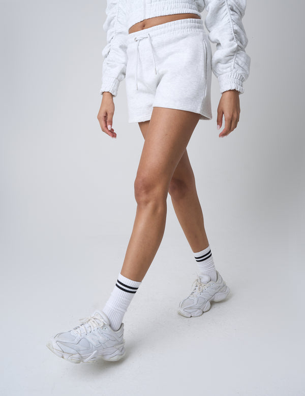 Public Desire Sweat Shorts Grey Marl