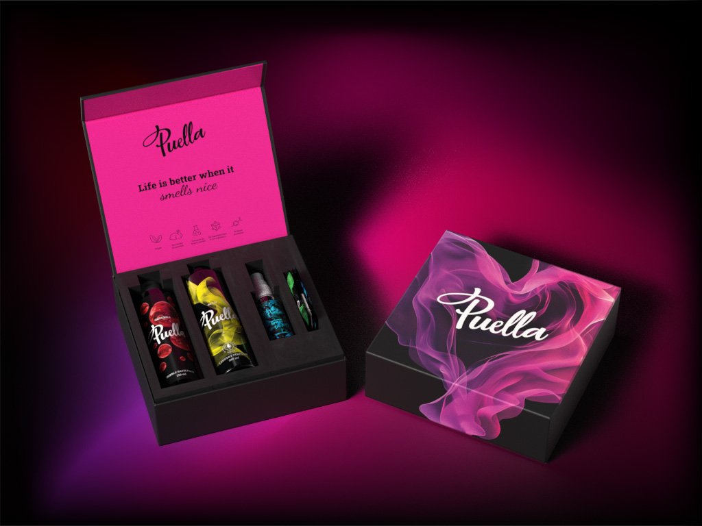 puella Luxurious Gift Box - Bath Foam