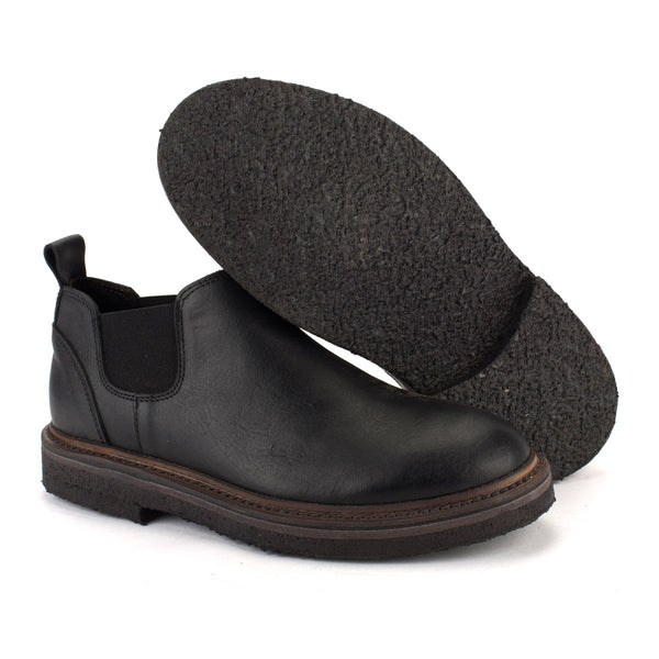 Punto Pigro COLLEGE22 CHELSEA BOOTS – Black