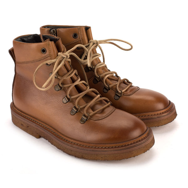 Punto Pigro COLLEGE25 ANKLE BOOTS – Tan