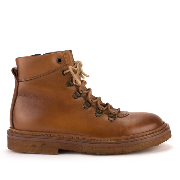 punto pigro COLLEGE25 ANKLE BOOTS – Tan