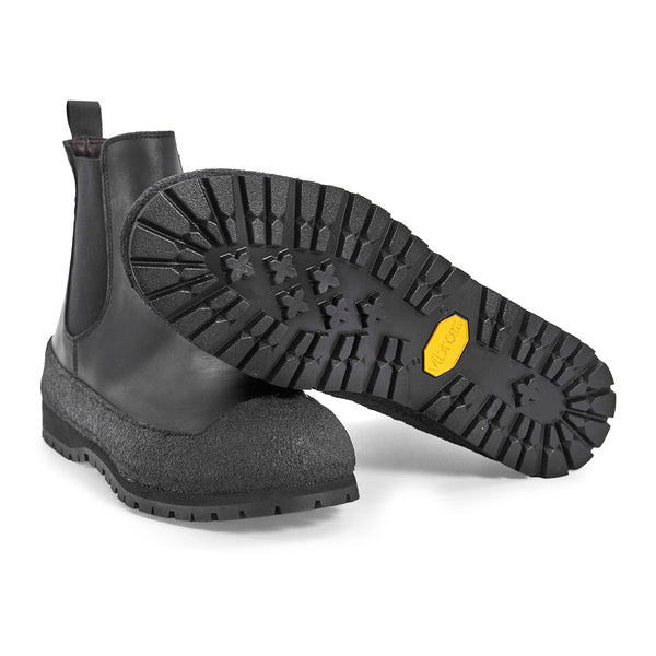 Punto Pigro CR25 CHELSEA BOOTS – Black