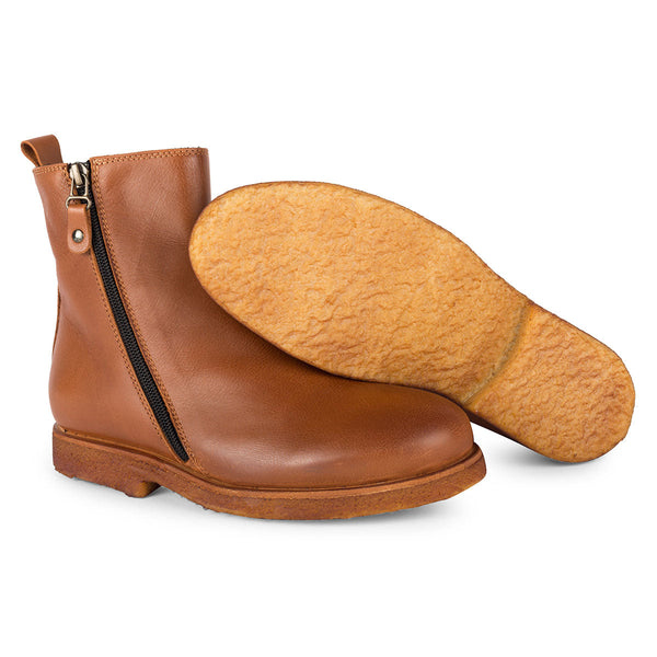 Punto Pigro DRESS 53 ANKLE BOOTS – Tan