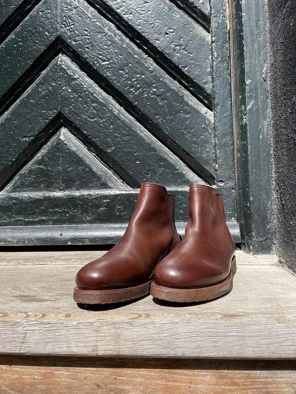 Punto Pigro DRESS05 ANKLE BOOTS – Tobacco