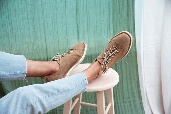 Punto Pigro HAND 02 SNEAKERS – Suede Beige