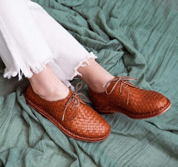 punto pigro HAND 11 WOVEN – Tan